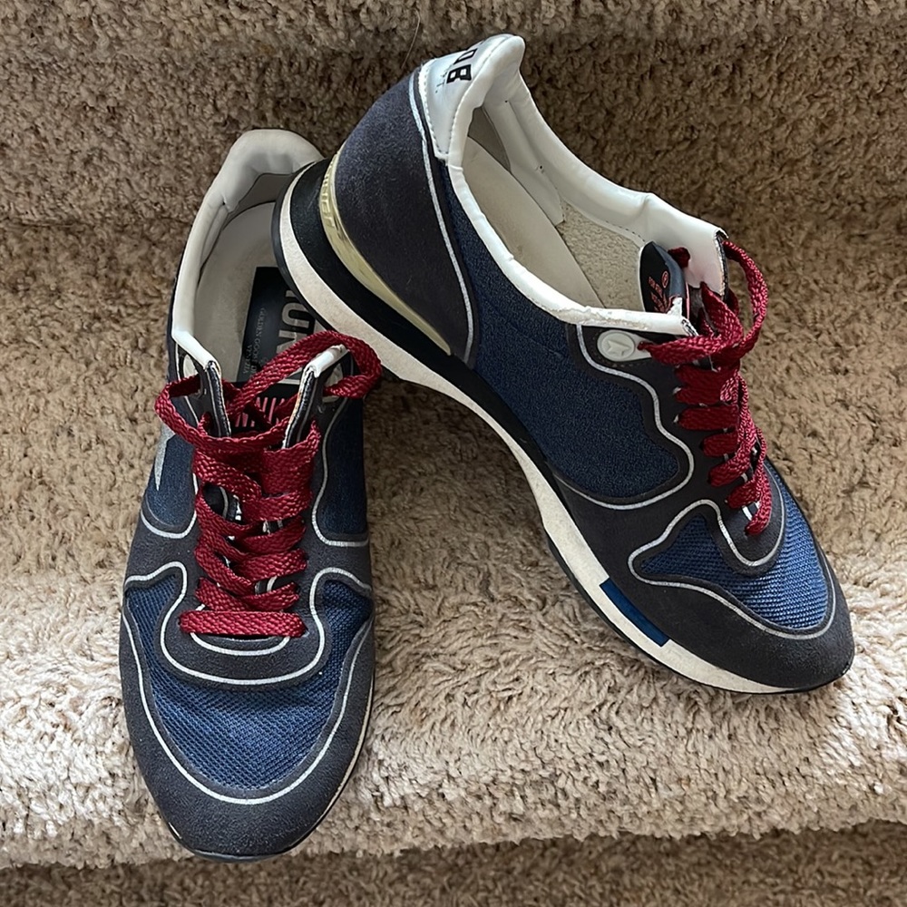 Golden Goose Navy/Red sneakers size 36 (US 6)